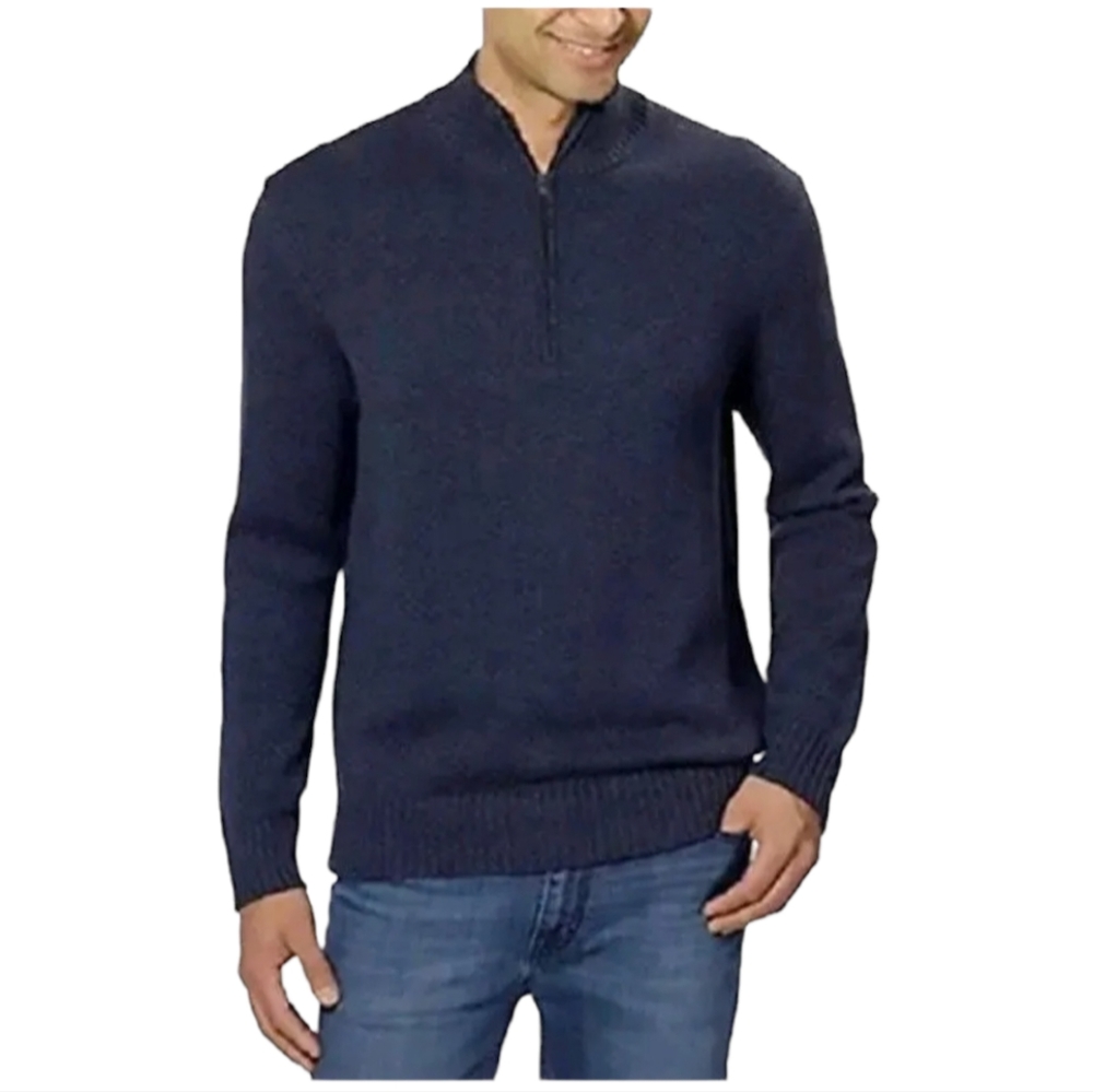 NEW- Calvin Klein. Sweater For Men's, Color Dark Blue Size 2XL